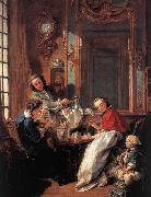 Francois Boucher The Afternoon Meal oil painting artist